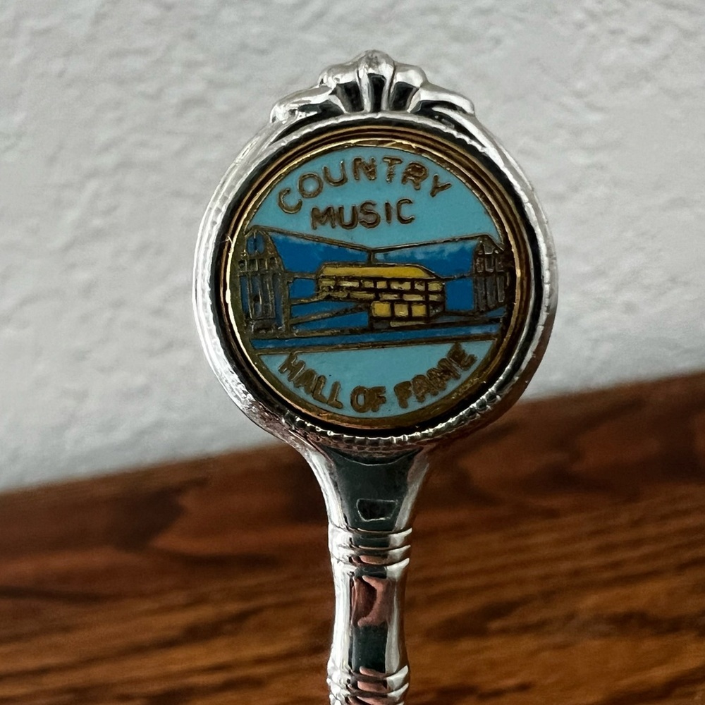 Vintage Souvenir Spoon US Collectible Country Music Hall Of Fame Made in USA